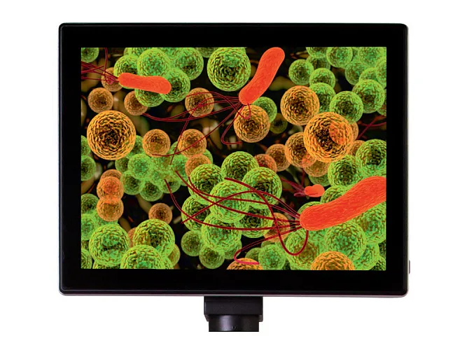 photograph Levenhuk MED 5M Microscope Digital Camera with 9.4" LCD Screen