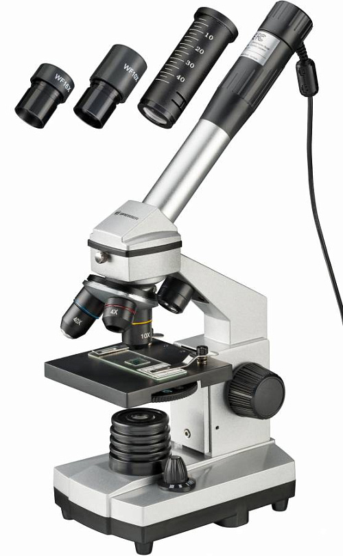 photograph Bresser Junior 40–1024x Microscope, with Case