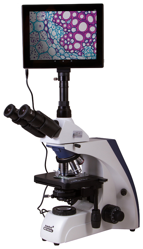 photograph Levenhuk MED D35T LCD Digital Trinocular Microscope