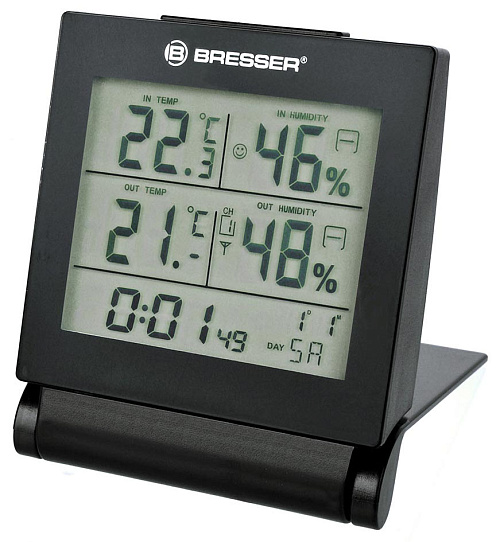 image Bresser MyTime Travel Alarm Clock Weather Station