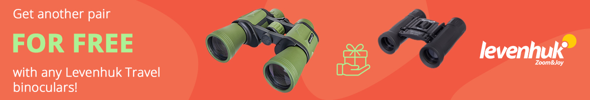 Special deal on Levenhuk Travel binoculars