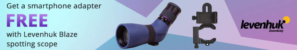 Special deal on Levenhuk Blaze Compact Spotting scopes