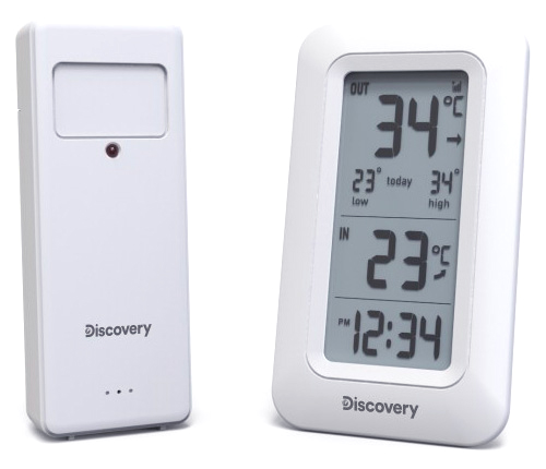 image Levenhuk Discovery Report W10 Weather Station with clock