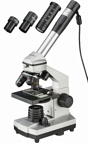 photograph Bresser Junior 40–1024x Microscope, with Case