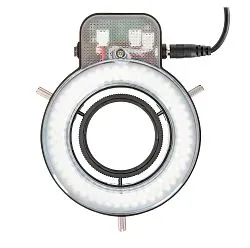 picture MAGUS LED 144A Ring Light with a Threaded Adapter