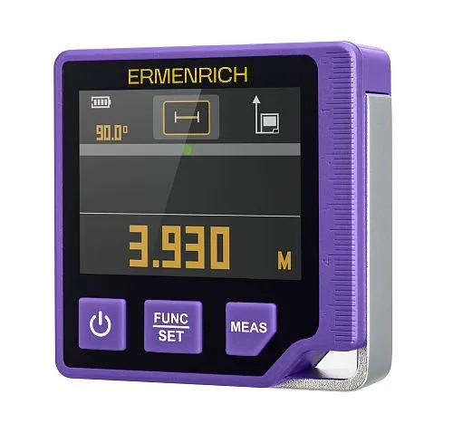 image Ermenrich Verk LQ60 3-in-1 Digital Level with Laser Meter,  1