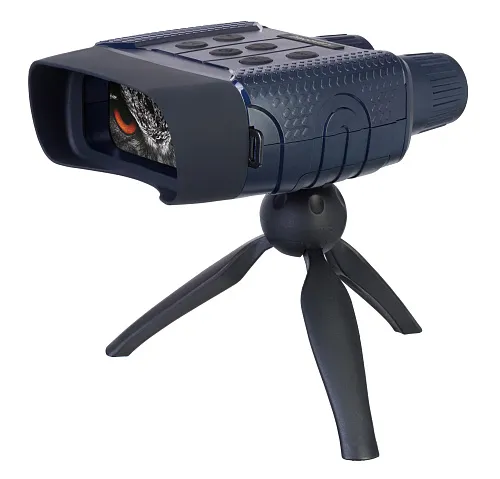 photo Levenhuk Discovery Night BL10 Digital Night Vision Binoculars with Tripod - Exhibition Item,  1