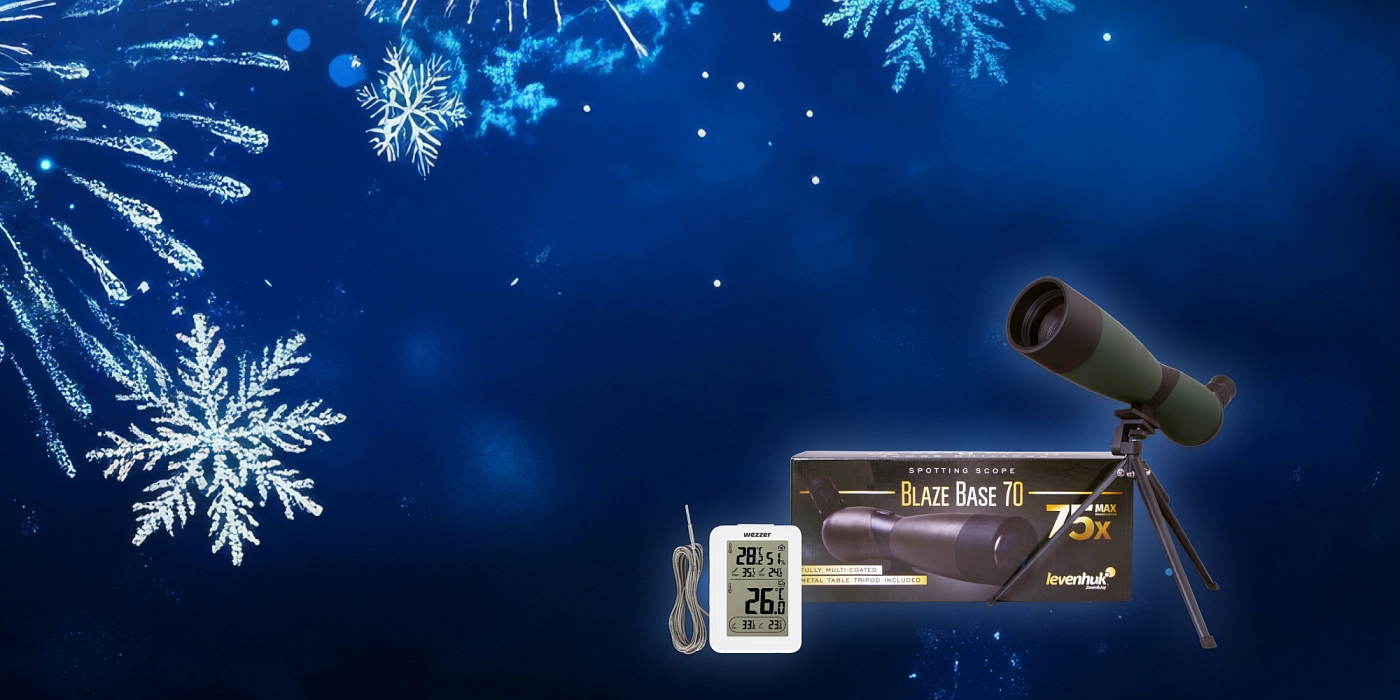 Buy a spotting scope and get a free thermometer!