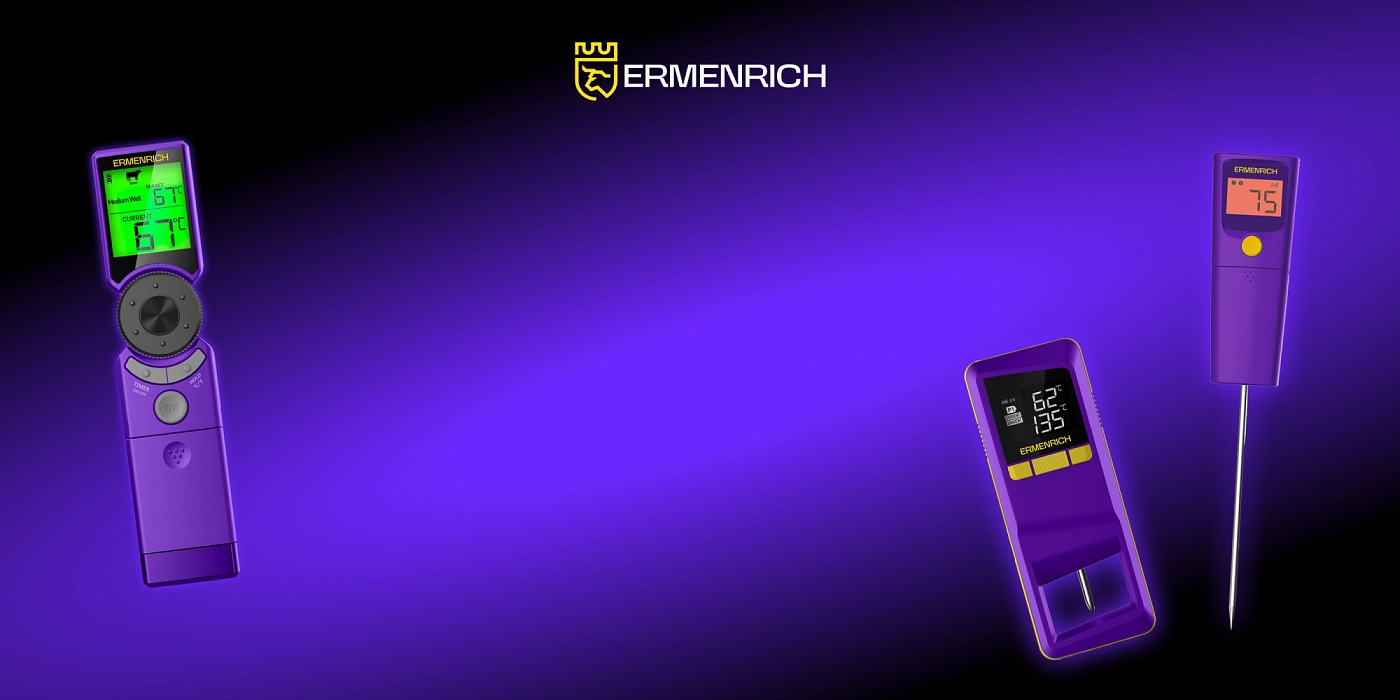 Novelties! Ermenrich BBQ Meat Thermometers