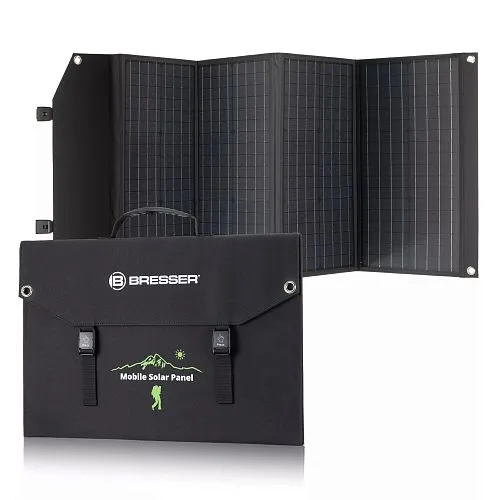 image Bresser Mobile Solar Charger 120 Watt with USB,  1