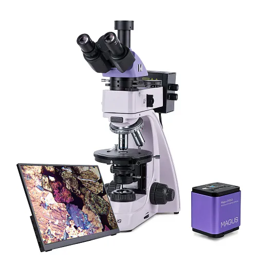 photo MAGUS Pol D850 LCD Polarizing Digital Microscope