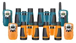 photograph Levenhuk LabZZ WTT10 Walkie Talkie and Binoculars Set