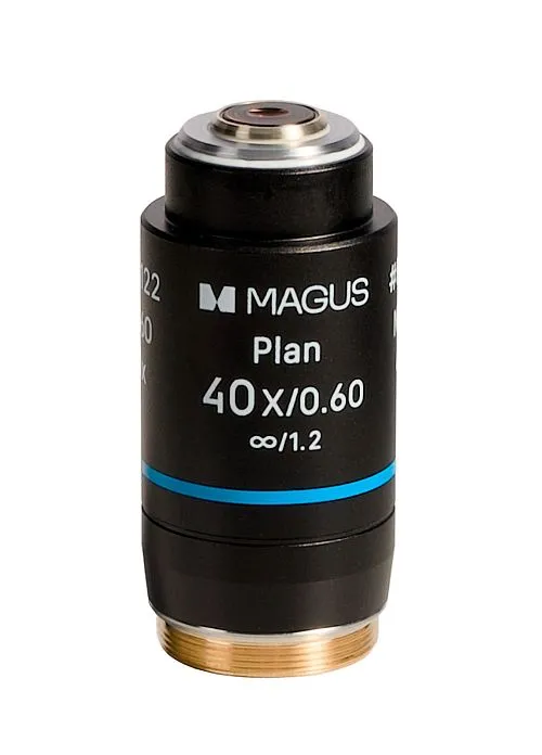image MAGUS 40PL60V Plan 40х/0.60 ∞/1.2 H60mm Objective,  1
