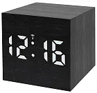 picture Bresser MyTime WAC Tabletop Alarm Clock, black
