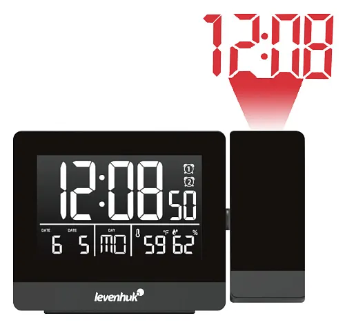 image Levenhuk Wezzer BASE L70 Thermometer with projector and clock