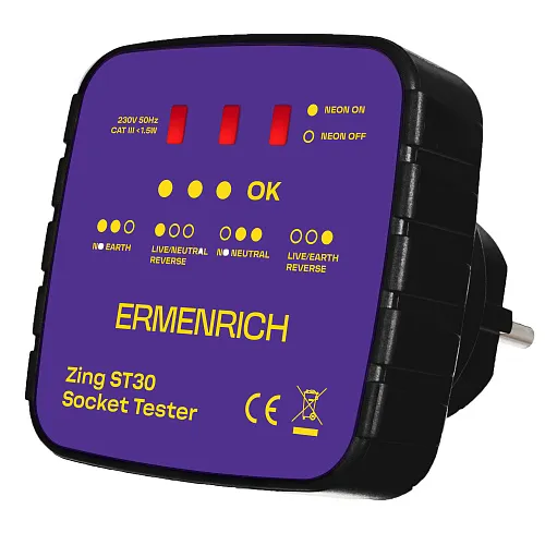 photo Ermenrich Zing ST30 Socket Tester