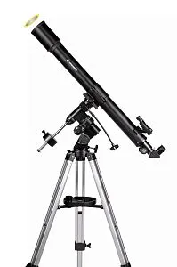photograph Bresser Lyra 70/900 EQ3 Telescope with solar filter