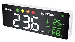 image Levenhuk Wezzer Teo TH70 Noise Monitor Thermohygrometer
