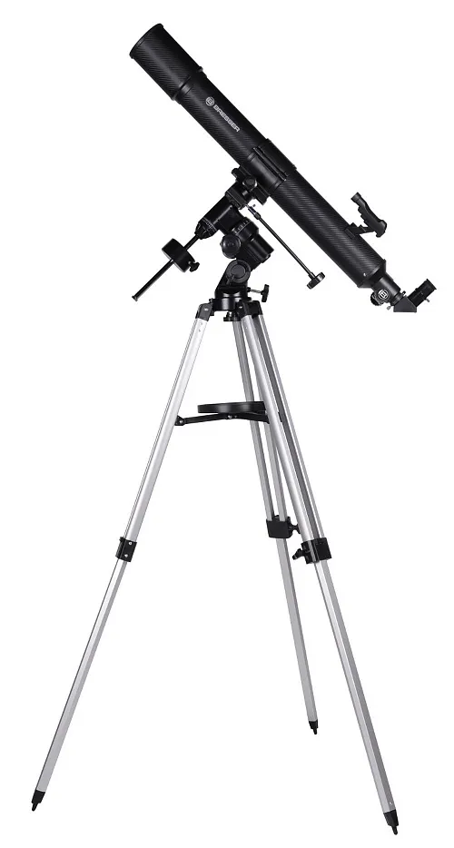 picture Bresser Quasar 80/900 EQ Telescope, with smartphone adapter