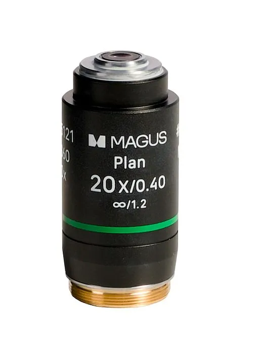 photograph MAGUS 20PL60V Plan 20х/0.40 ∞/1.2 H60mm Objective,  1