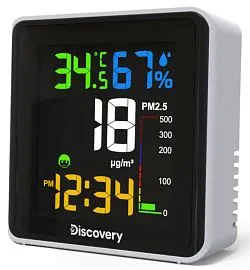 picture Levenhuk Discovery Report WA30 Weather Station with Air Particulate Monitor
