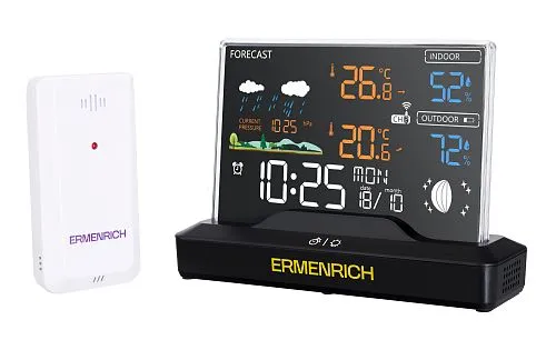 image Ermenrich Report WR40 Weather Station,  1