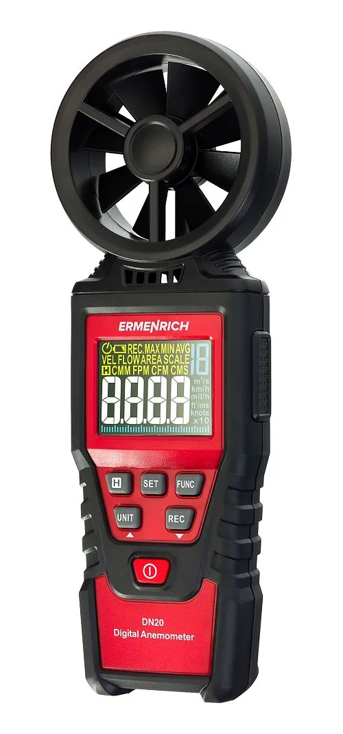 photo Ermenrich Seek DN20 Digital Anemometer