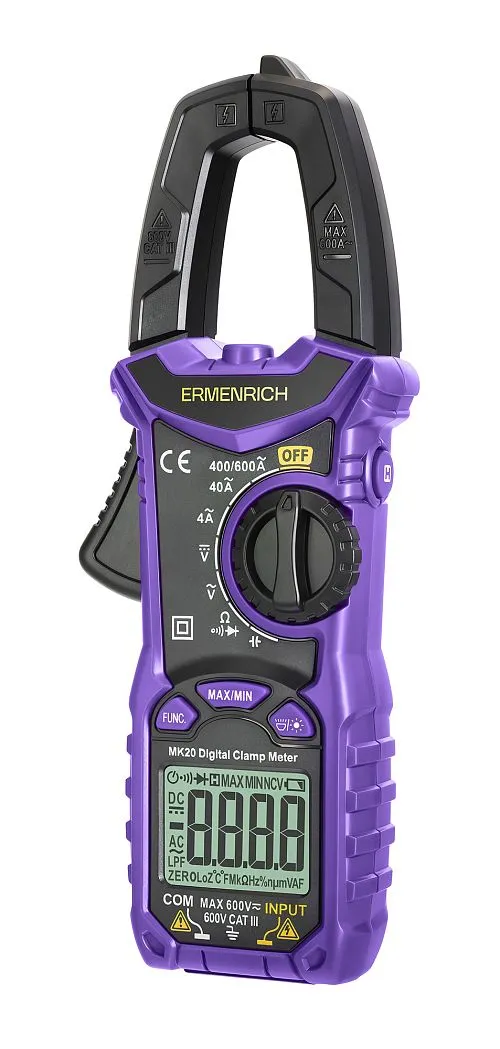 photo Ermenrich Ping MK20 Digital Clamp Meter,  1