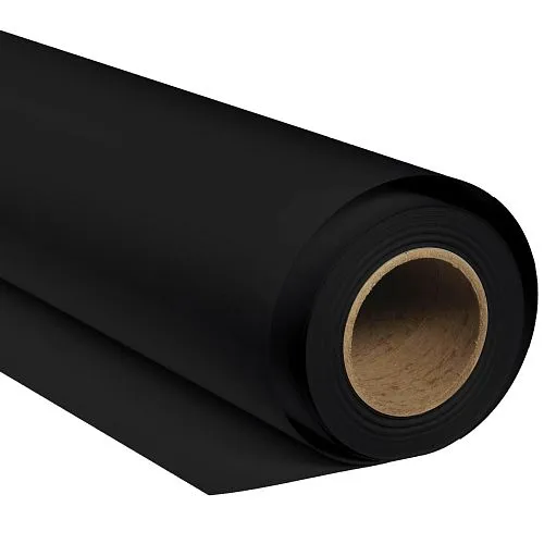 photograph Bresser SBP02 Paper Background Roll 2.00x11m black,  1