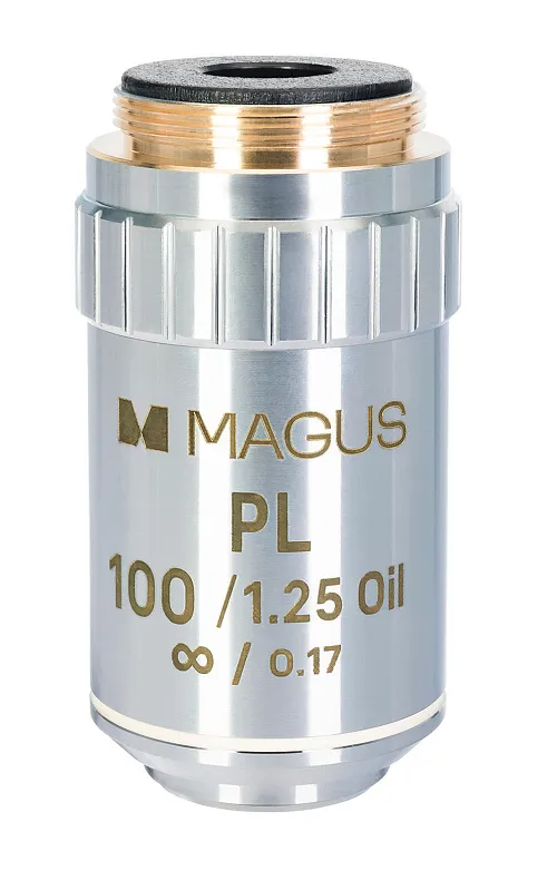 photo MAGUS SF100 OIL 100х/1.25 Plan Pol ∞/0.17 Objective