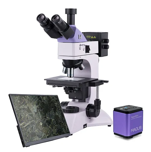 picture MAGUS Metal D600 BD LCD Metallurgical Digital Microscope