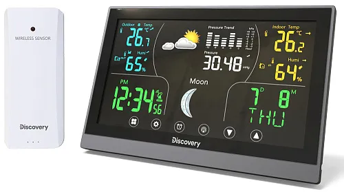 photograph Levenhuk Discovery Report WA20 Weather Station