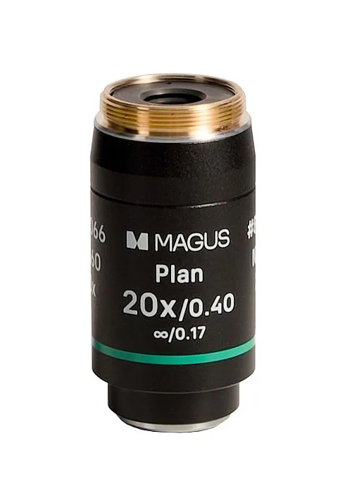 image MAGUS 20PL60 Plan 20х/0.40 ∞/0.17 H60mm Objective,  1