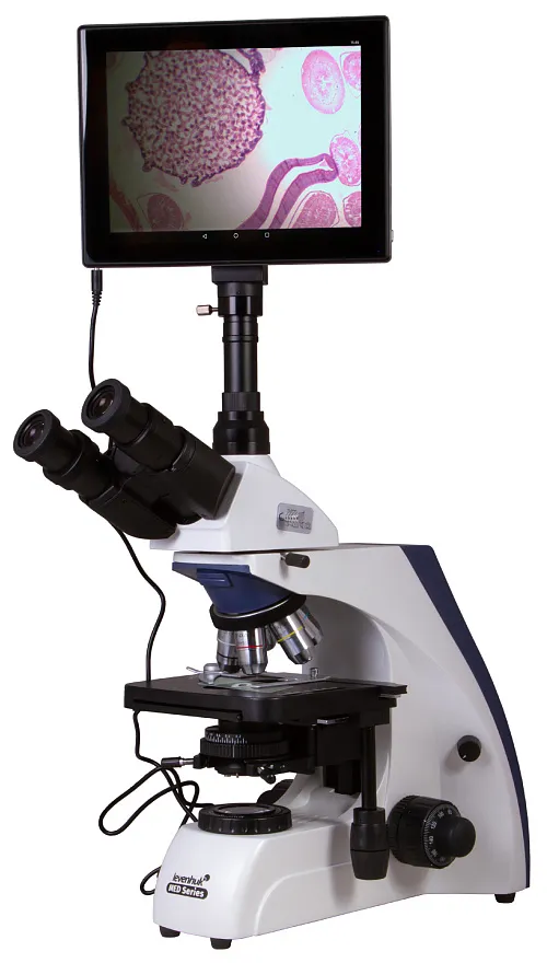 photo Levenhuk MED D30T LCD Digital Trinocular Microscope