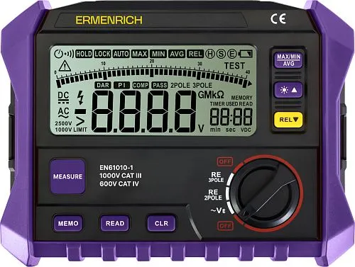 photo Ermenrich Ping ET60 Earth Resistance Tester,  1