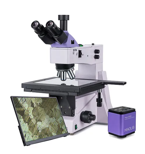 photo MAGUS Metal D650 LCD Metallurgical Digital Microscope