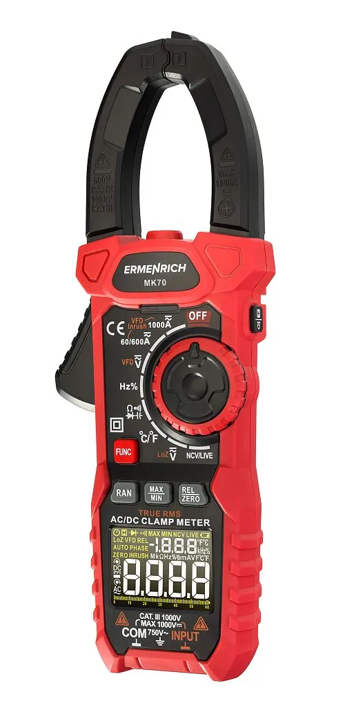 image Ermenrich Ping MK70 Digital Clamp Meter