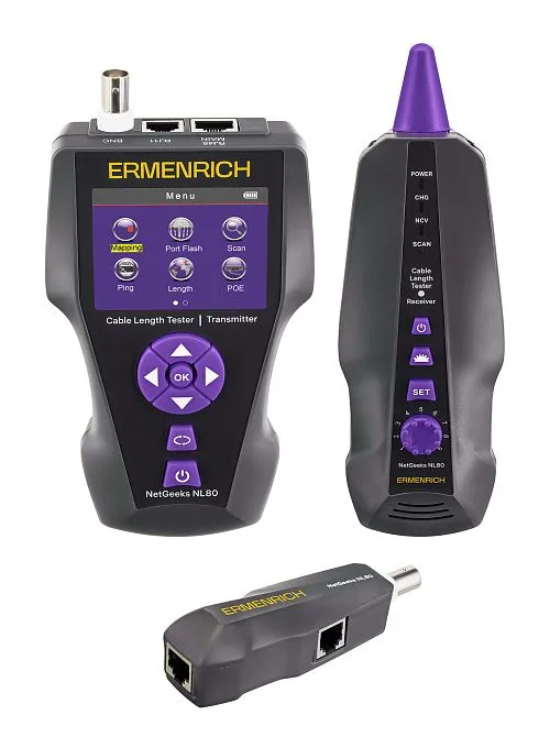 picture Ermenrich NetGeeks NL80 Cable Length Tester,  1