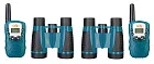 image Levenhuk LabZZ WTT10 Blue Walkie Talkie and Binoculars Set -  Exhibition Item