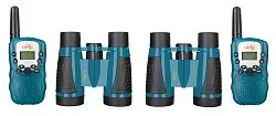 image Levenhuk LabZZ WTT10 Blue Walkie Talkie and Binoculars Set -  Exhibition Item