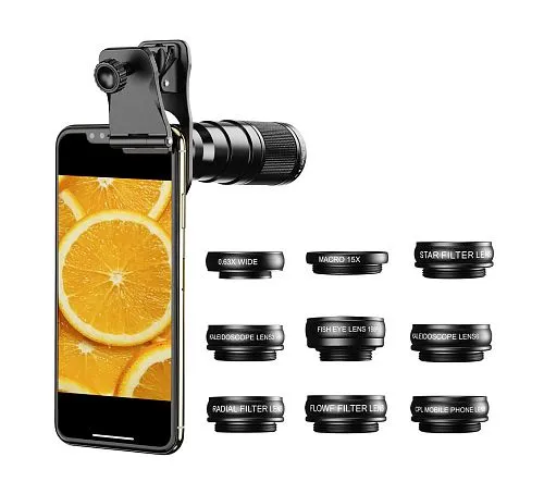 image Levenhuk Kelvin SLS10 Smartphone Lens Set,  1