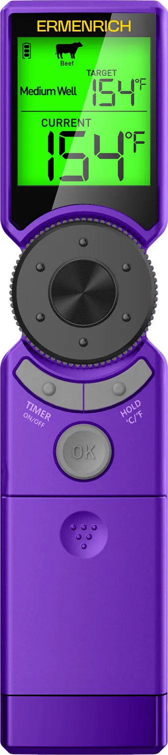 photo Ermenrich BBQ GT10 Meat Thermometer,  1