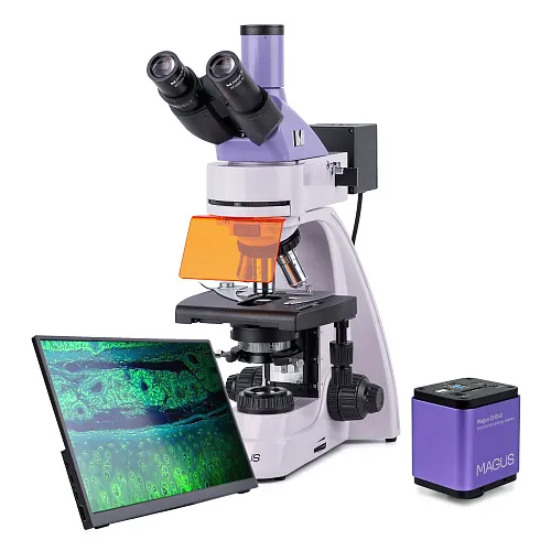 picture MAGUS Lum D400L LCD Fluorescence Digital Microscope