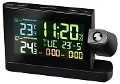 photograph Bresser Projection Clock with Color Display, black