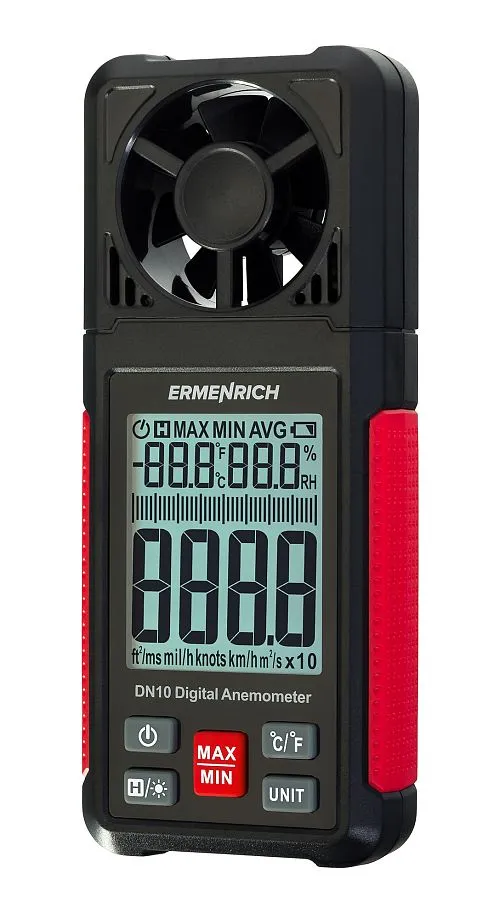 photograph Ermenrich Seek DN10 Digital Anemometer