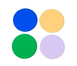image MAGUS LF4.2 Color Filter Set (blue, green, yellow, frosted glass)