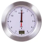photograph Bresser MyTime Bath Waterproof Wall Clock, white