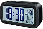 image Bresser MyTime Duo LCD Alarm Clock, black