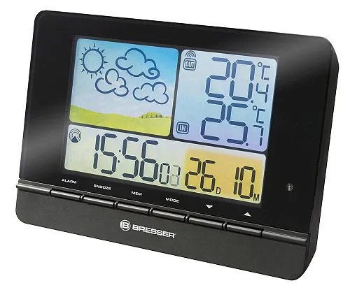 photo Bresser MeteoTrend Colour RC Weather Station, black - Exhibition Item,  1