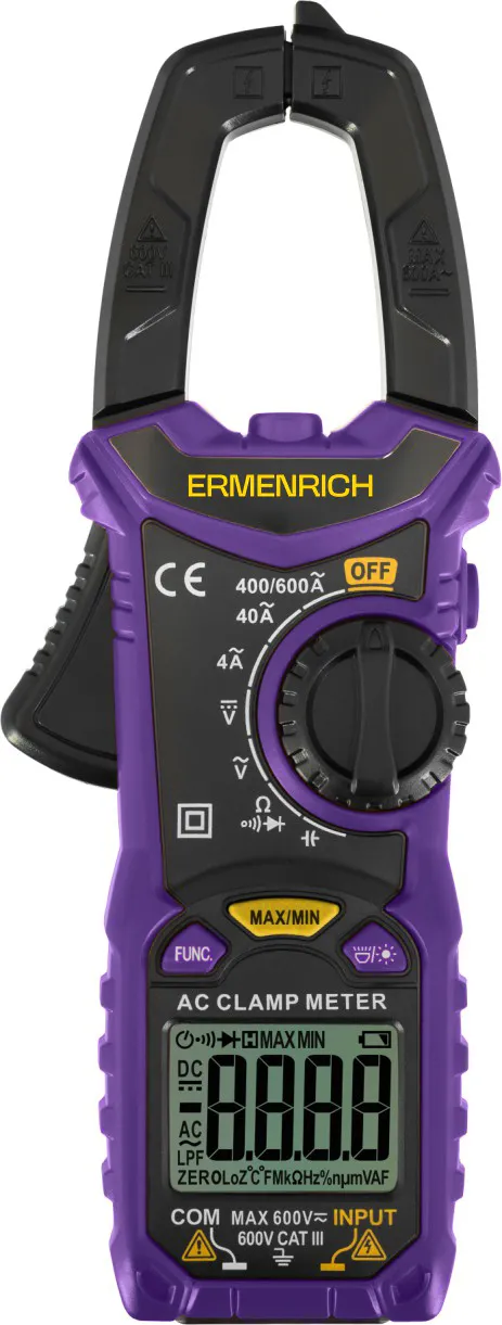 photo Ermenrich Ping MK20 Digital Clamp Meter,  1